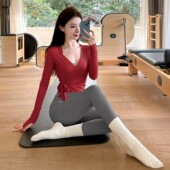 秋冬普拉提训练服健身服罩衫 洋白菜瑜伽服上衣长袖 瑜伽服女新款