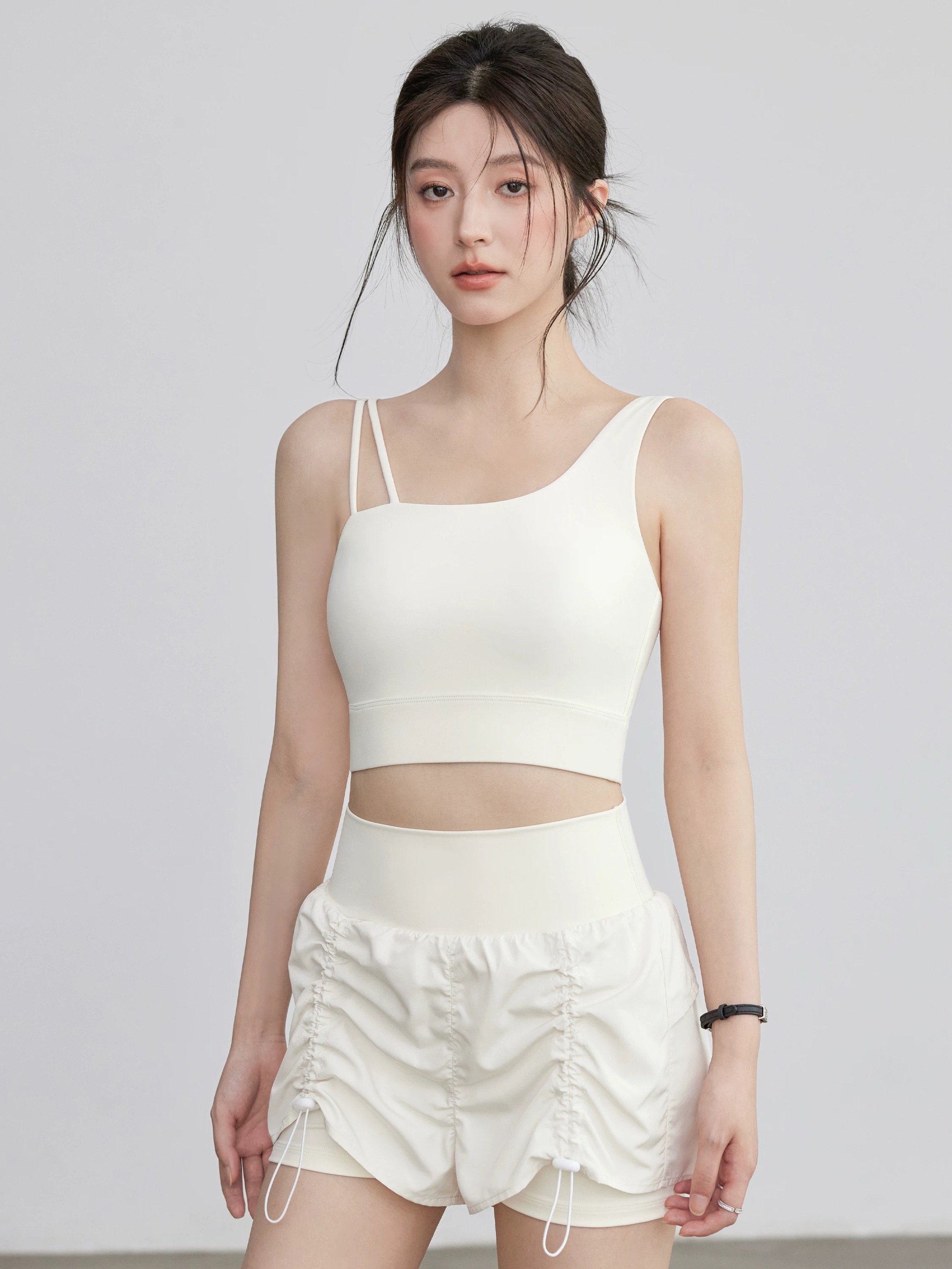 洋白菜运动内衣女中高强度健身跑步背心一体式美背瑜伽服普拉提