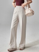 外穿女 神仙垂感直筒裤 洋白菜宽松运动阔腿裤 透气休闲高腰运动裤