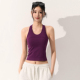 洋白菜带胸垫运动背心防震速干跑步内衣弹力工字吊带瑜伽服上衣