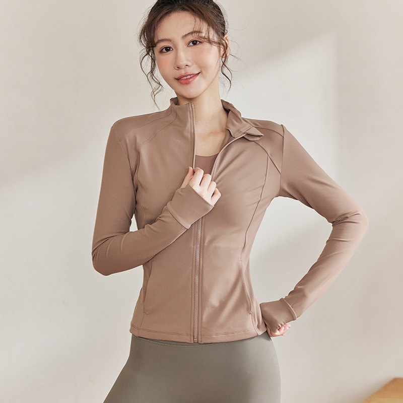 清仓瑜伽服女紧身长袖跑步健身显瘦百搭瑜伽外套训练运动上衣夹克,运动服/休闲服装,运动茄克/外套,淘宝优惠券,粉丝福利购,淘宝优惠卷