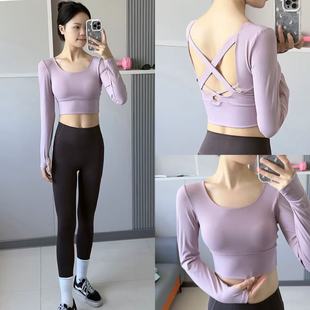 瑜伽服套装女绝美高级感普拉提训练衣服健身运动衣2026新款夏薄款