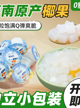 椰果粒奶茶专用椰果独立小包装果肉珍珠奶茶店小料专用原材料配料