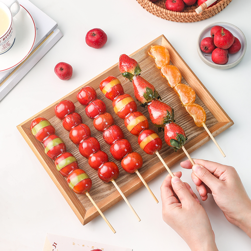 冰糖葫芦大串签竹签草莓山楂专用