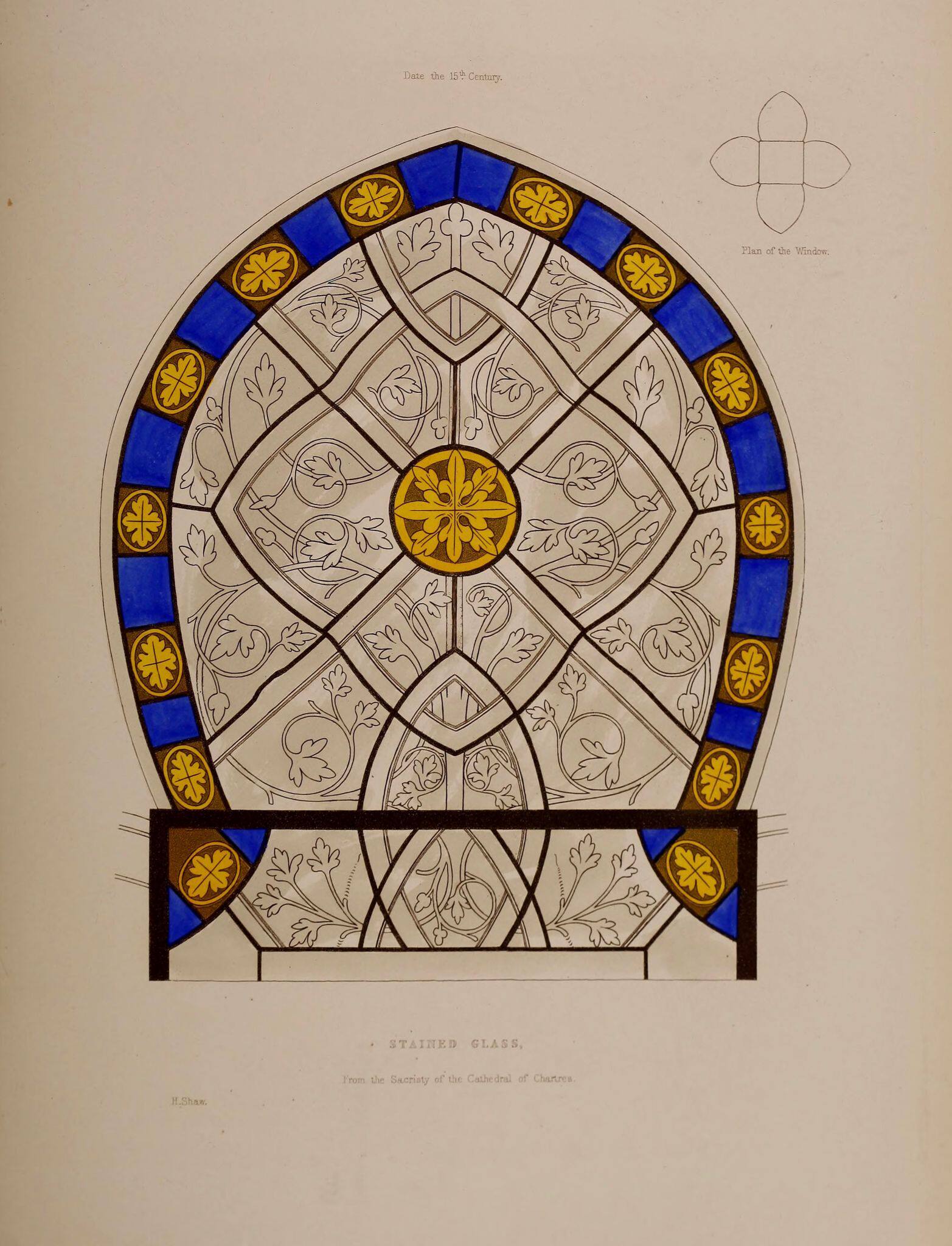 欧洲复古古典哥特花纹装饰样式珠宝首饰建筑玻璃设计参考素材