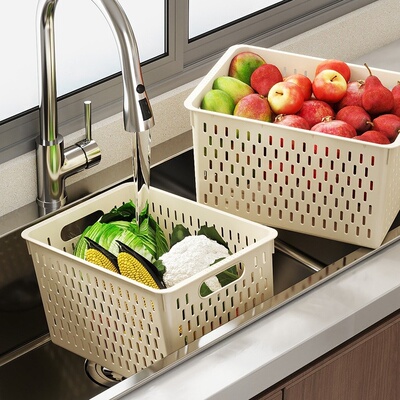 家用零食玩具置物塑料储物筐宿舍桌面书本整理盒收纳盒杂物收纳箱