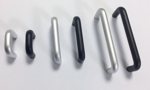 直径10MM机箱柜门抽屉铝把手1至6U拉手32 64 96 128 160 192孔距