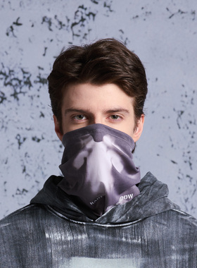 RAIN DOWN ON SHADOW 滑雪骑行户外登山徒步围脖护脸感温变色面罩