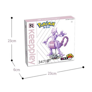 keeppley积木宝可梦拼装玩具男女孩神奇宝贝喷火龙宠物小精灵超梦