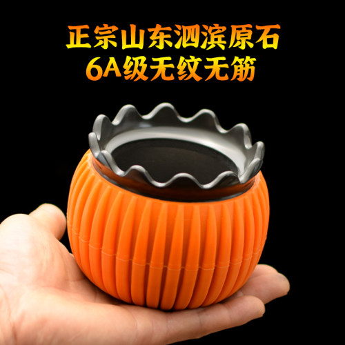 新中号6A玄黄砭石火龙罐医院同款中医院专用罐刘伟艾灸一体莲花口