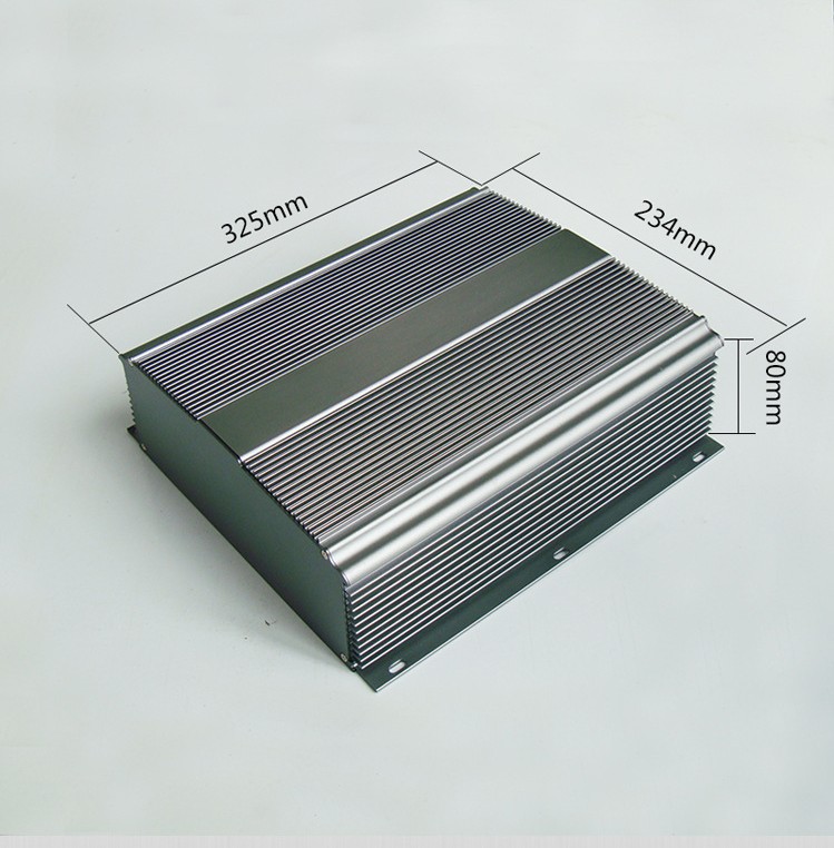 234*80电池铝壳仪表壳体铝合金外壳 铝型材壳 防水铝盒