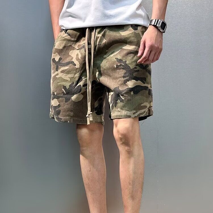 迷彩休闲短裤男夏季薄款