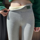 羊羔绒打底裤女外穿秋冬季加绒加厚棉裤东北特厚大码修身棉保暖裤