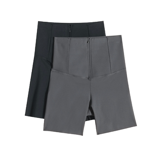 收腹提臀三分鲨鱼裤女外穿夏款薄款高腰弹力打底裤骑行大码瑜伽裤