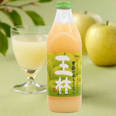 日本进口青森苹果汁王林饮料