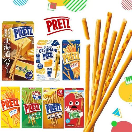 日本Glico格力高白脱味饼干棒
