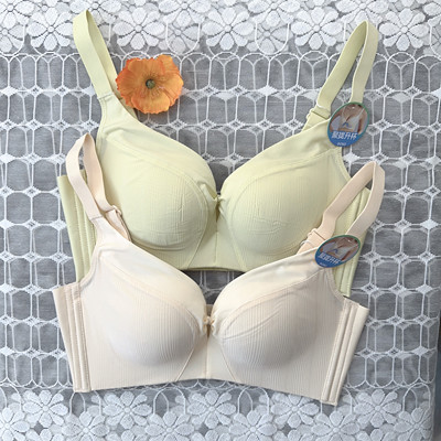 香蜜闺秀25112010聚拢无钢圈健康绵文胸B杯四排扣防空杯舒适内衣