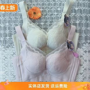 香蜜闺秀26112001五排扣国香款亲肤绵无钢圈调整聚拢文胸B杯不跑