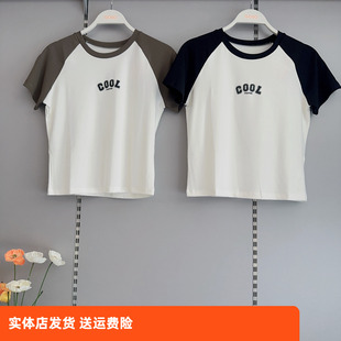 打底宽松 休闲舒适透气短袖 香蜜闺秀25211007女士一口价夏季 薄款