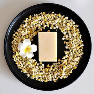 西瓜哥家的皂 洋甘菊羊奶皂100g宝宝皂温和滋润手工皂冷制皂