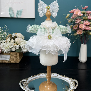 原创手工20cm棉花娃娃衣服玲娜贝儿饼饼星黛露着替拉布布裙子