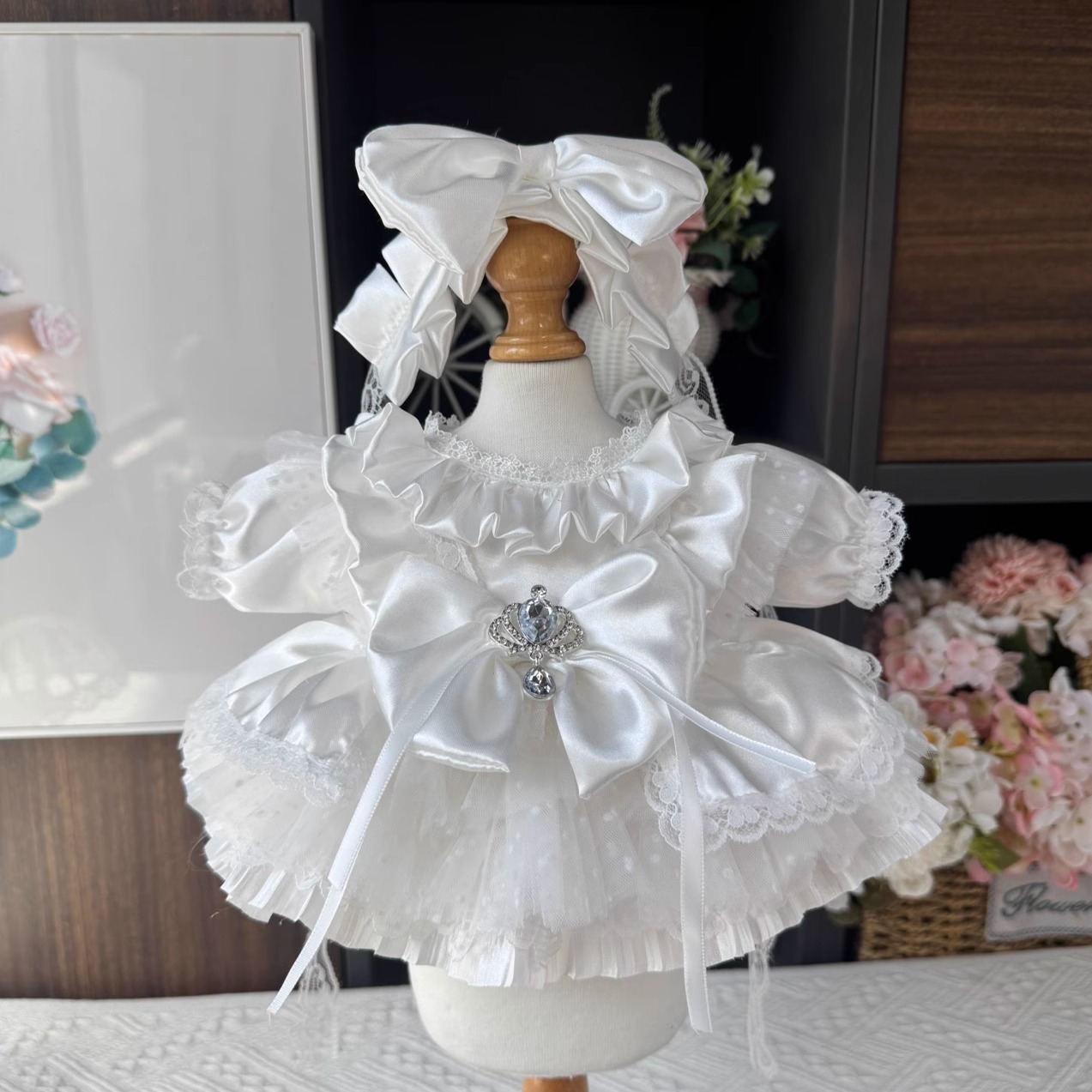 DANI高定手工娃衣定制棉花娃娃裙