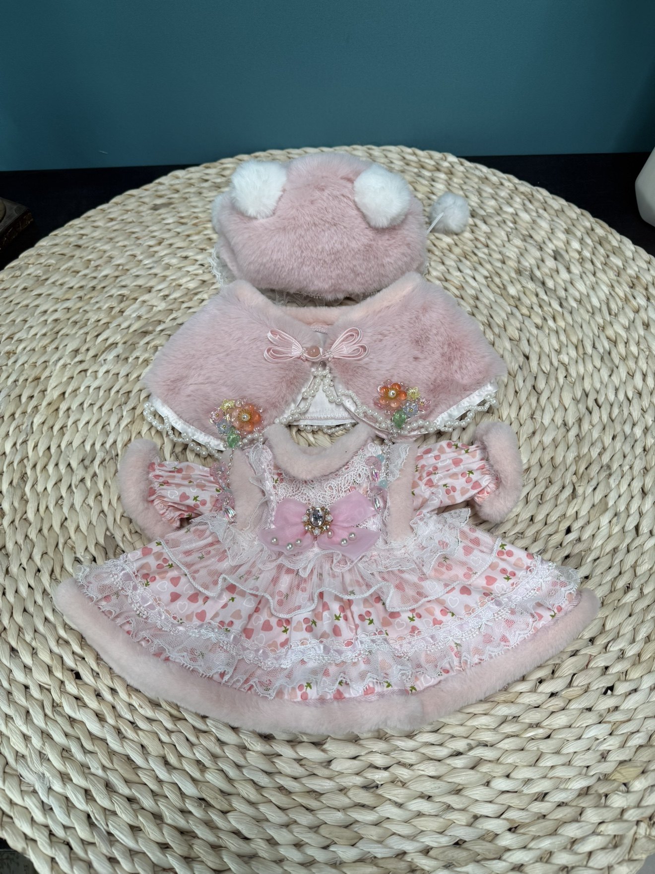 原创手工13英寸星黛露饼饼玲娜贝儿40cm棉花娃娃衣服大头裙公主裙,模玩/动漫/周边/娃圈三坑/桌游,棉花娃娃/毛绒玩具娃衣,淘宝优惠券,粉丝福利购,淘宝优惠卷