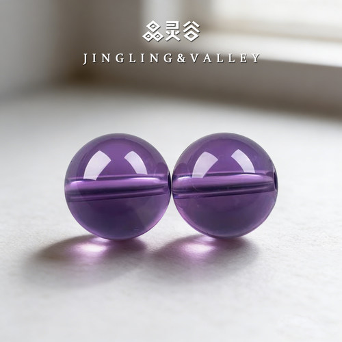 7A天然巴西紫水晶散珠单珠diy饰品配件男女手链手串九紫离火配珠