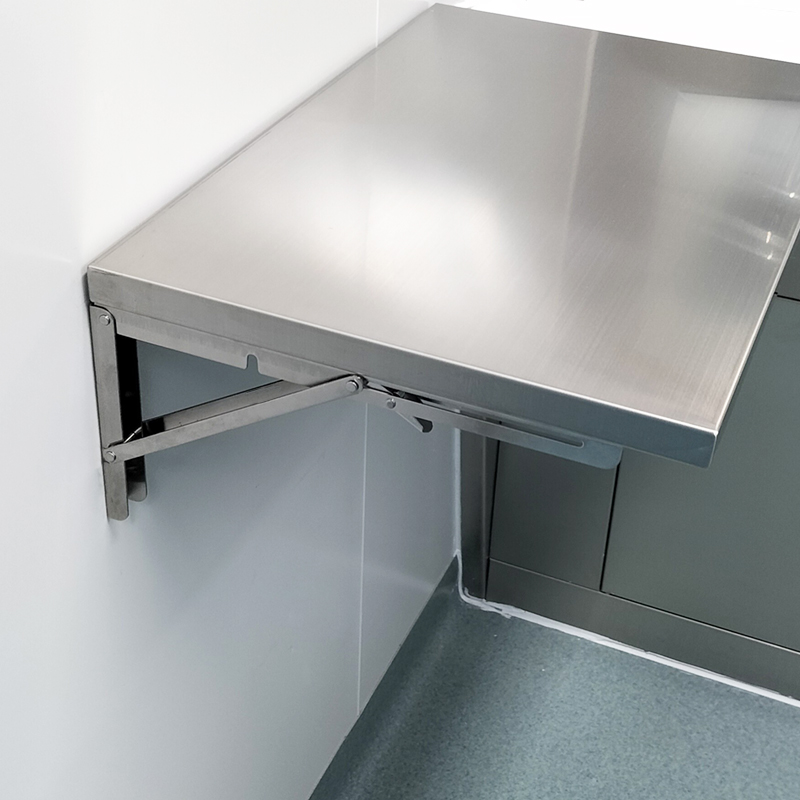 304不锈钢折叠支架置物架活动直三角支架层板托架墙上承重支撑架