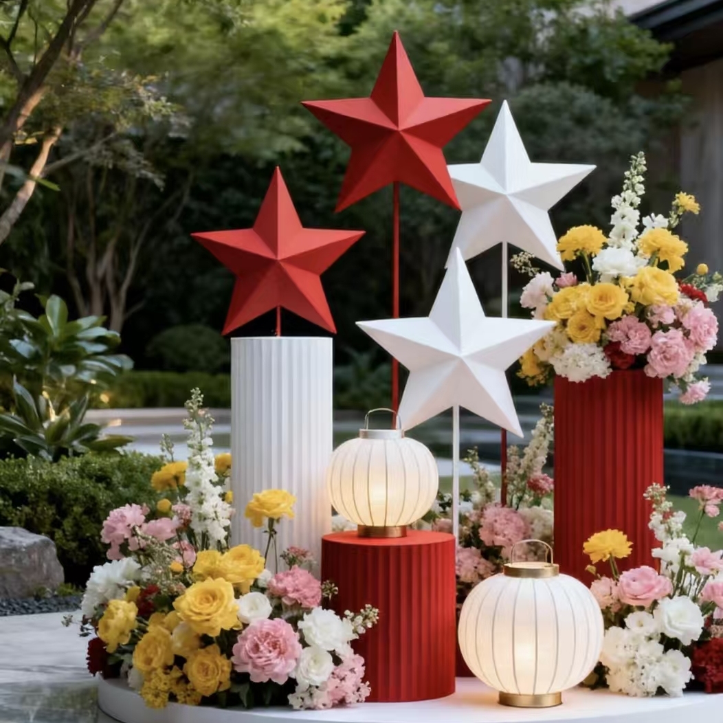 春节户外防水中式宫灯装饰婚庆布置庭院酒店大堂元旦灯笼装饰美陈