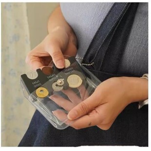 硬币夹日本硬币收纳分类零钱包旅游好物便携零钱夹日圆架硬币夹盒
