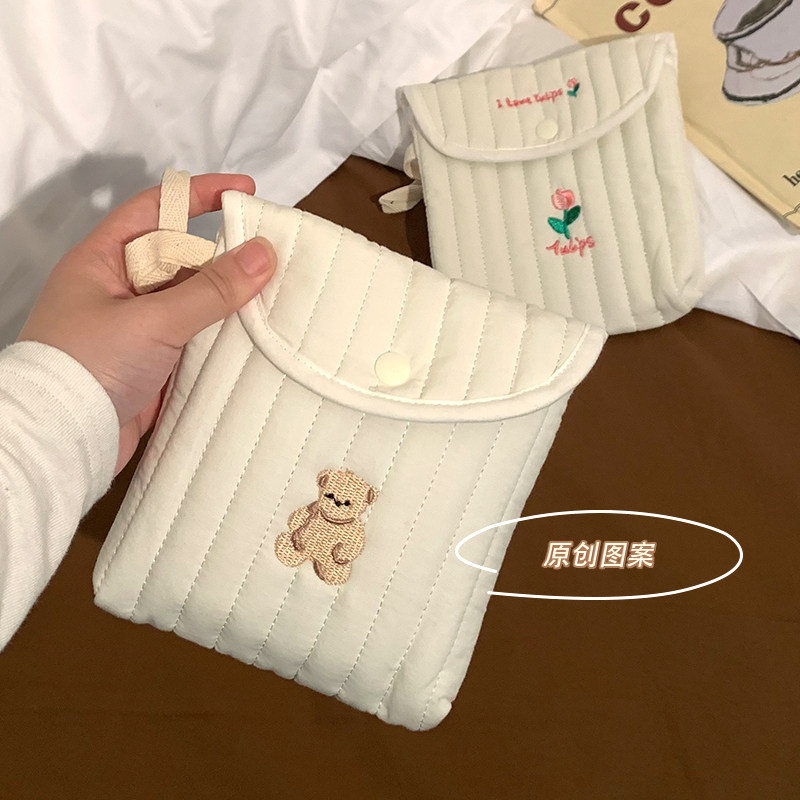 夜用日用布艺大容量卫生巾收纳包学生便携姨妈巾包包卫生棉收纳袋,收纳整理,卫生巾收纳包,淘宝优惠券,粉丝福利购,淘宝优惠卷