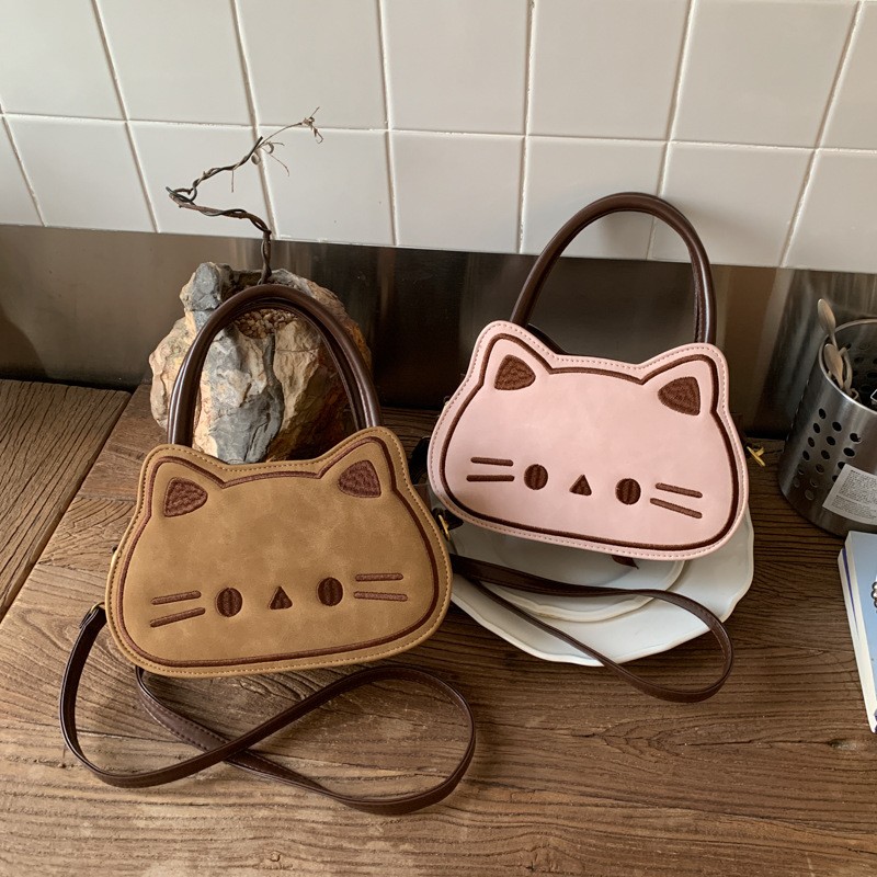 韩版ins风复古可爱烤面包小猫