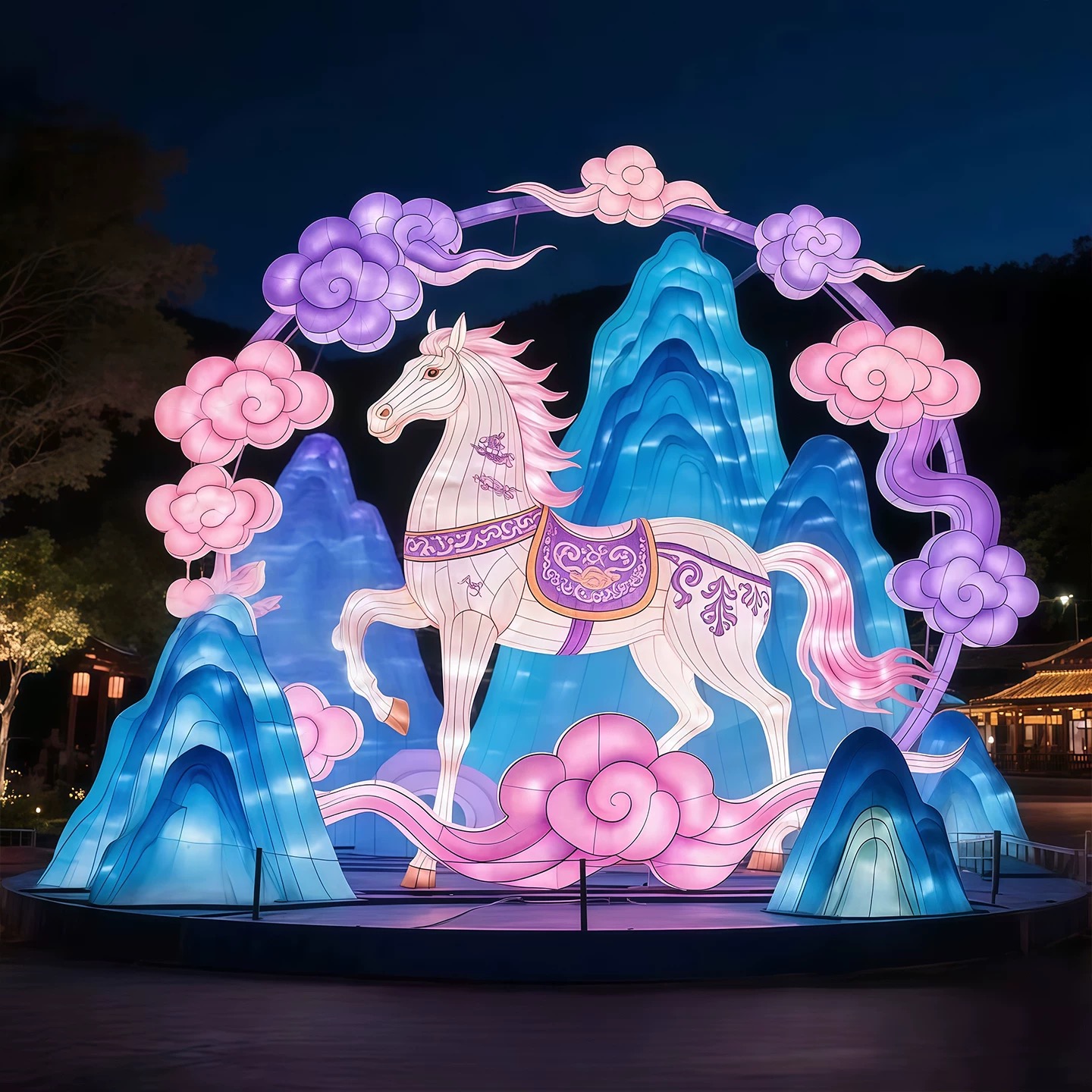 2026大型节日非遗灯展花灯定制