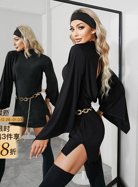 ZYM【未知舞步】 腰链配饰高腰拉丁舞服女配件新款HKYL