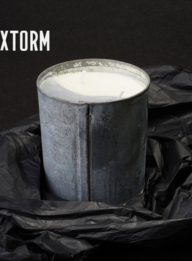 VIXTORM香薰蜡烛 冥初太极工业朋克风 白铁纯手工制作Taiji 350ml