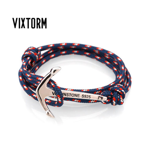 vixtorm正品925纯银手链航海系列