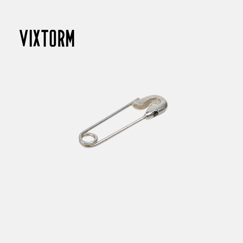 VIXTORM925纯银情侣人造石耳环图片