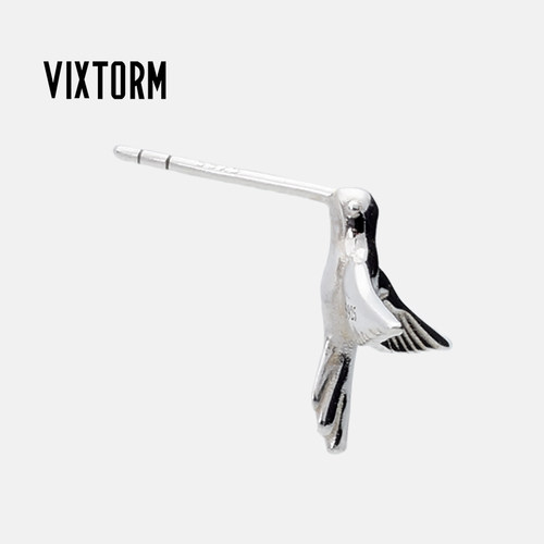 耳钉VIXTORM925纯银小动物设计师