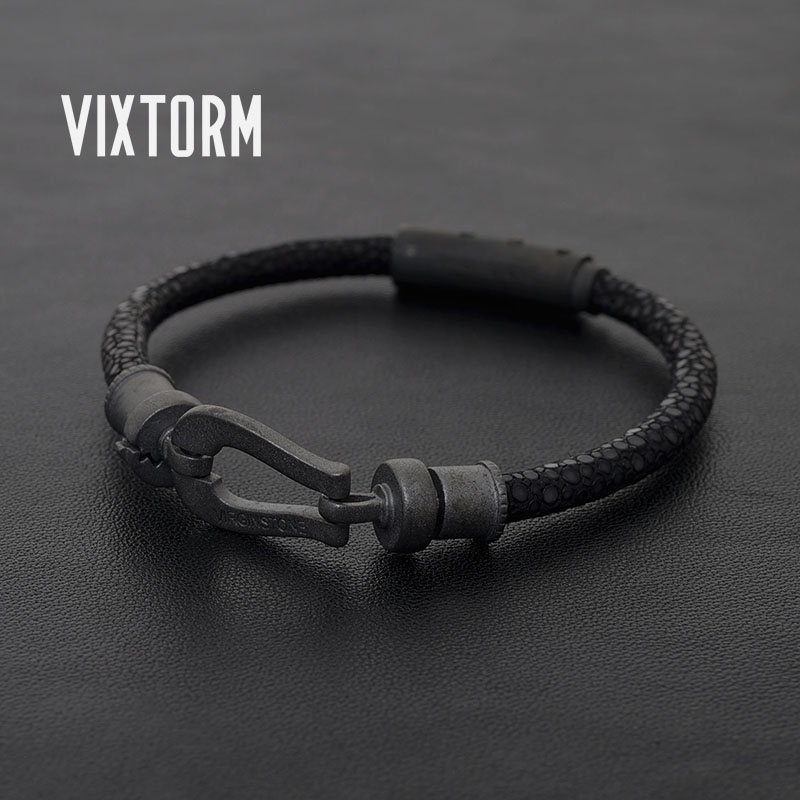 vixtorm鱼皮stingray情侣手链