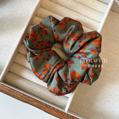 章小蕙睡觉不留痕桑蚕丝大肠发圈