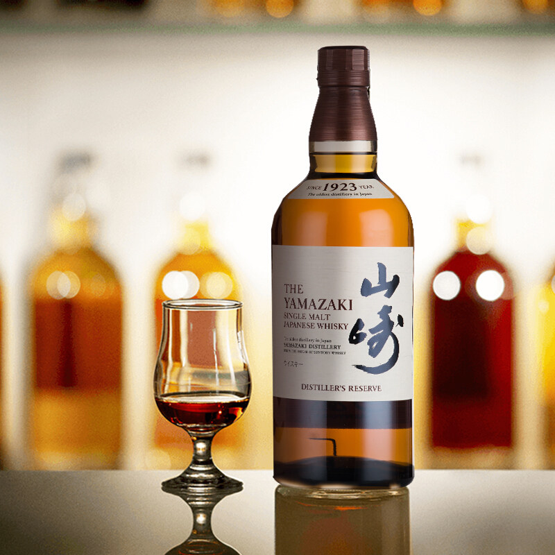 【正品】日本进口suntory yamazaki三得利山崎1923单一麦芽威士忌