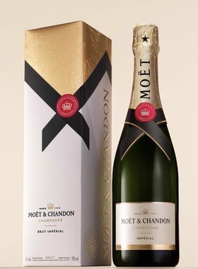 【正品】法国进口Moet & Chandon酩悦香槟酒高档起泡葡萄酒750ml