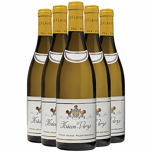 法国勃艮第勒弗莱酒庄双鸡马贡-韦尔兹干白葡萄酒Leflaive Macon