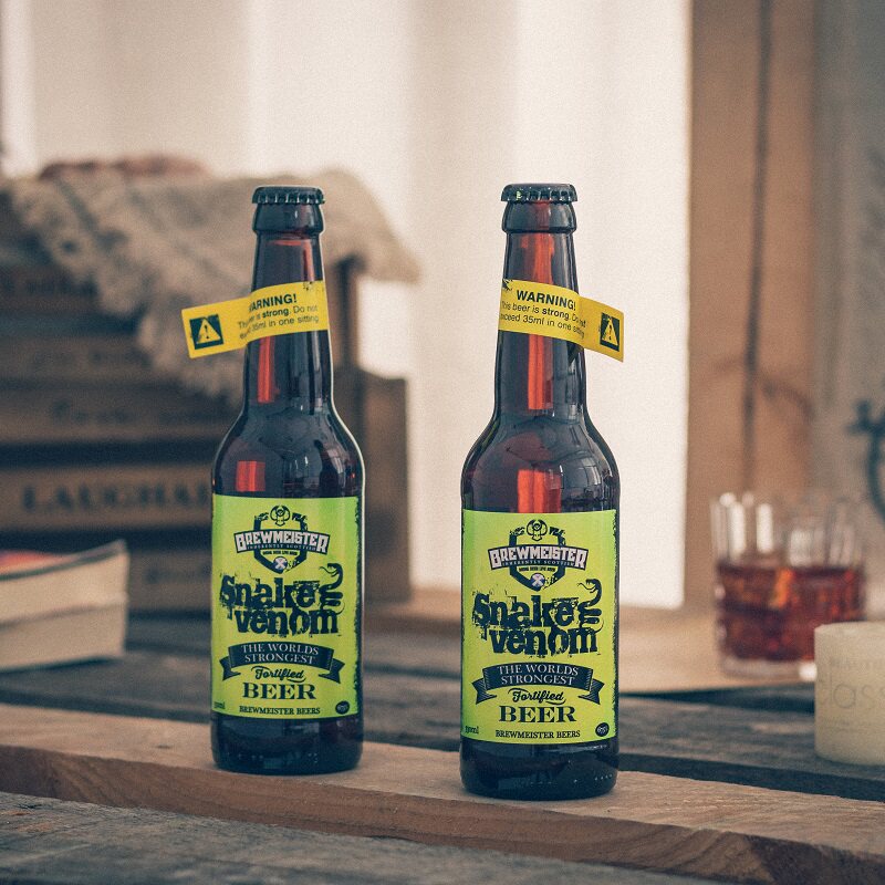 【两瓶装】苏格兰蛇毒啤酒烈性高度啤酒蛇毒之液毒蛇精酿啤酒