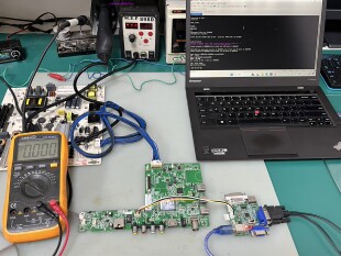 康佳LED65R6000U 主板维修35022988 1829YT EMMC芯片量产数据扩容