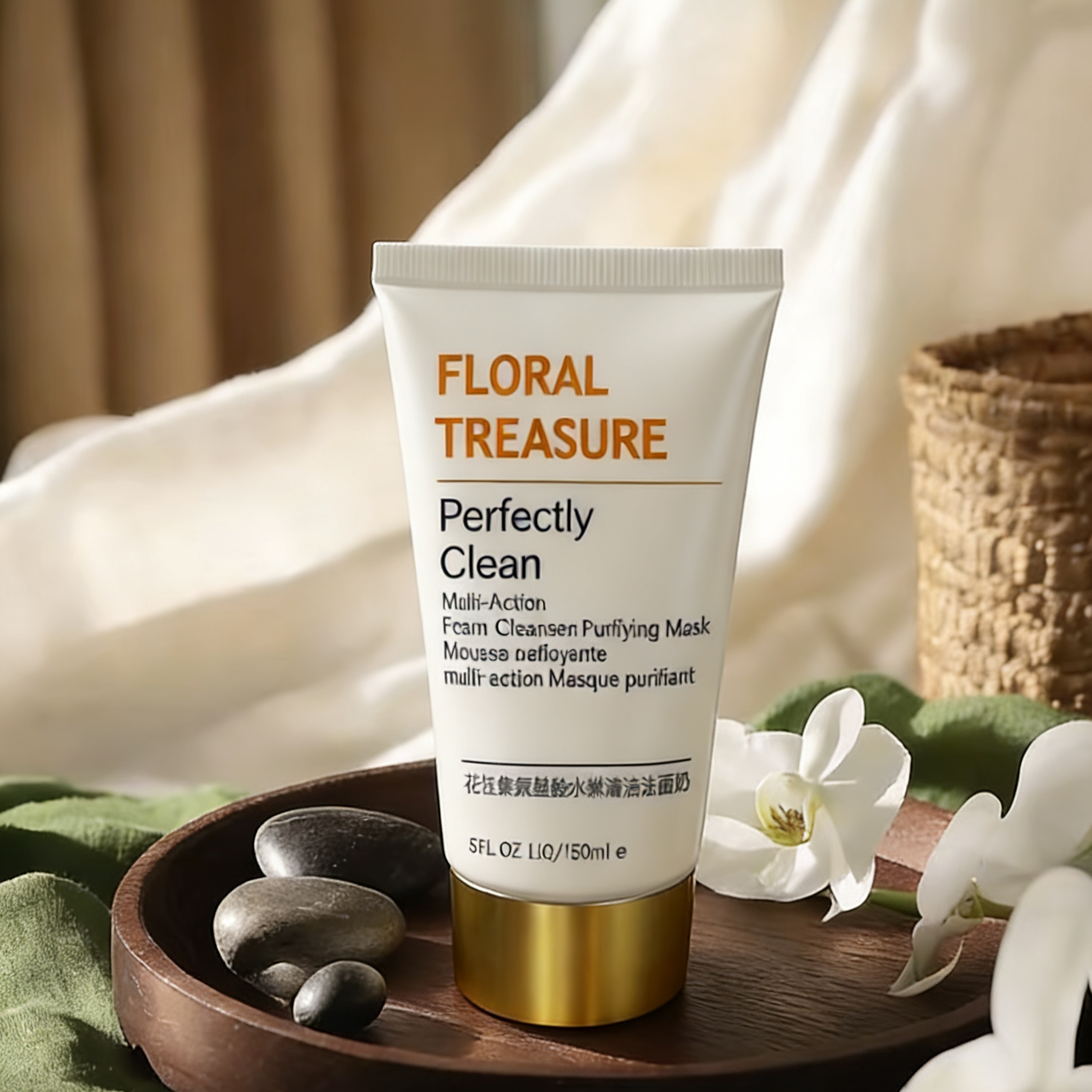 花钰集氨基酸洗面奶羊奶珍珠水嫩清洁洗面奶正品洁面乳官方旗舰店