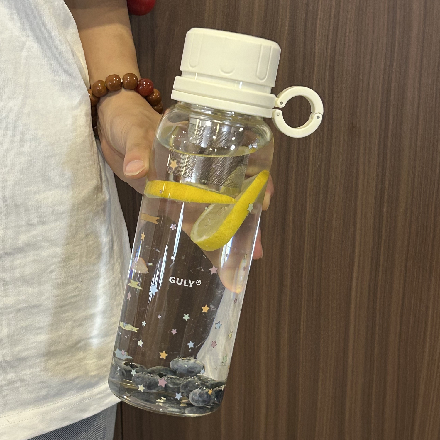 星星大容量玻璃杯女生