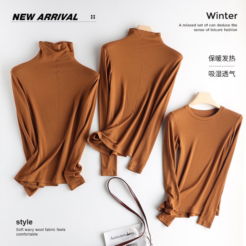 other/其他套头半高领圆领堆堆领