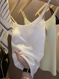 鱼圈5.9 吊带 华哥代工厂珍珠纱Bra 升级版 带乳胶胸垫 in无痕